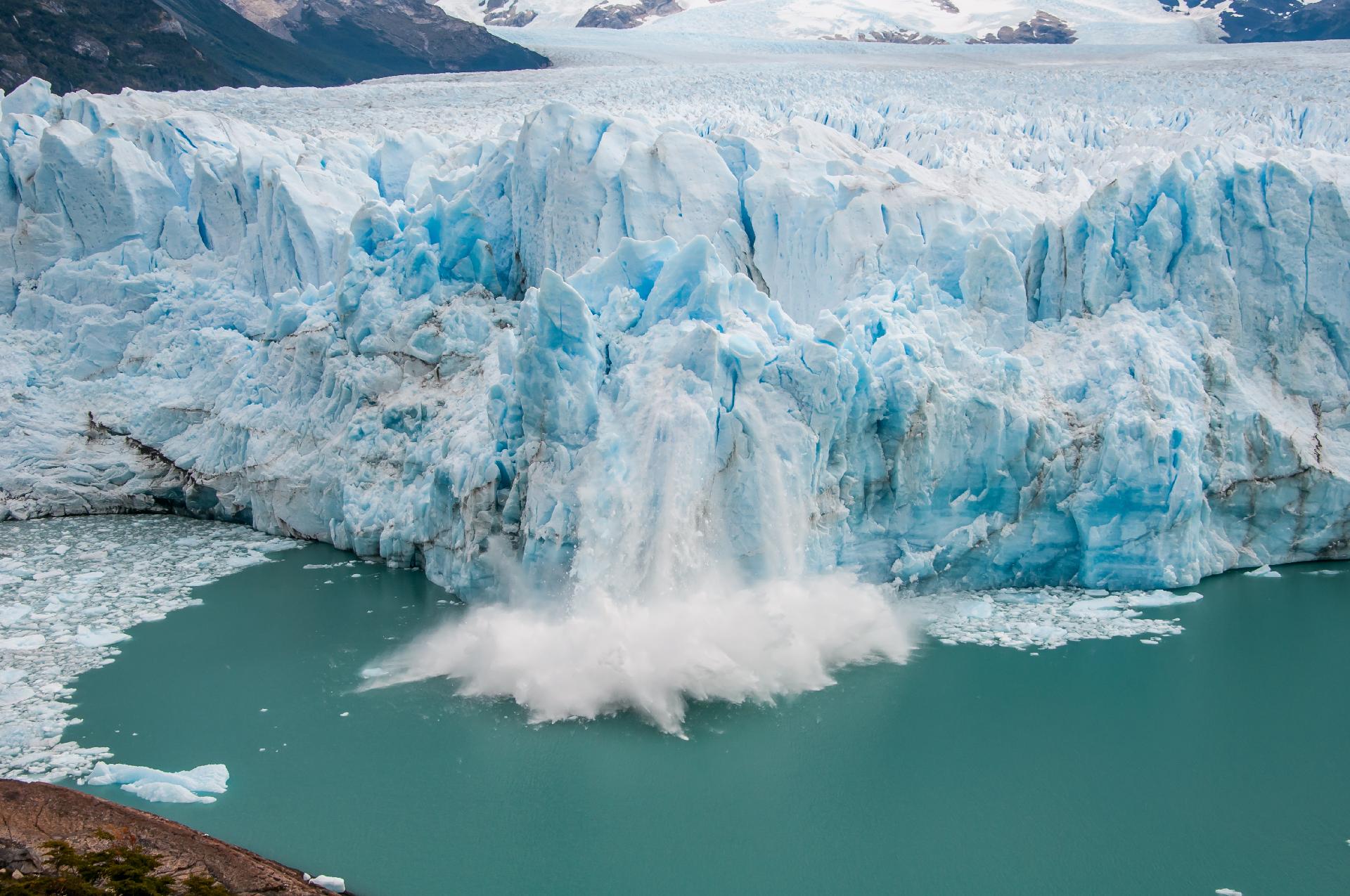 glaciar en argentina con WAYAO