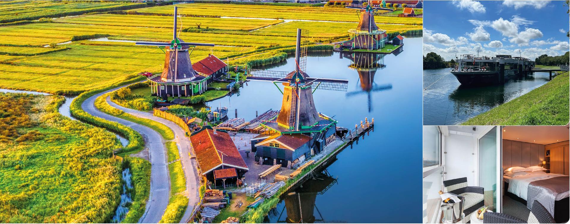 crucero por rin paisajes bajos y belgica con WAYAO