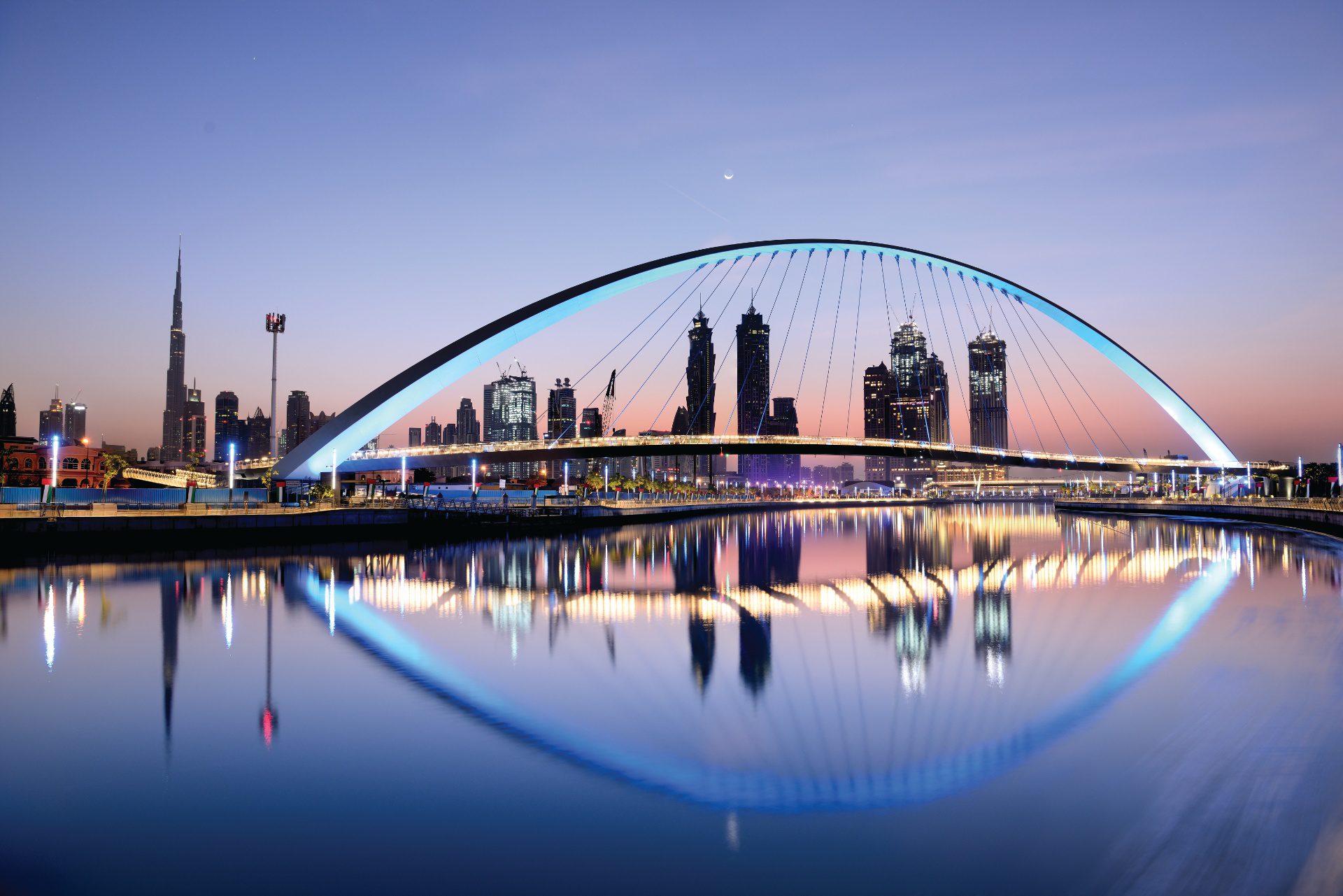 amanecer en dubai con WAYAO
