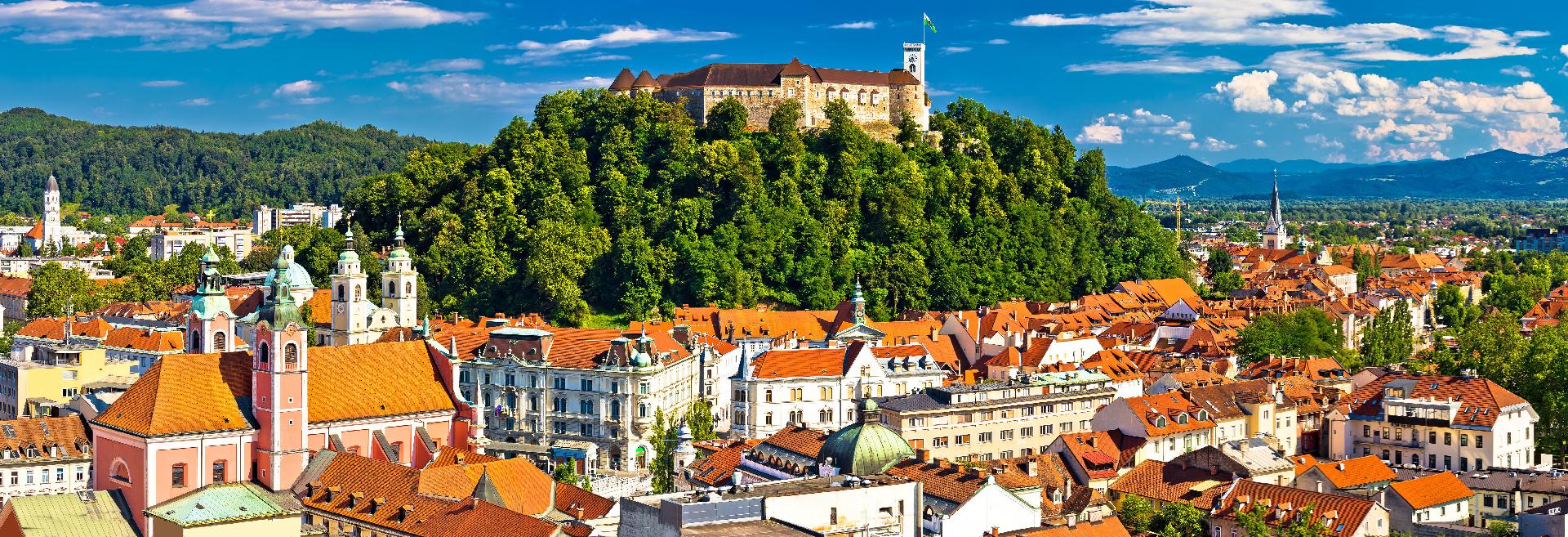 vista panoramica a eslovenia con WAYAO