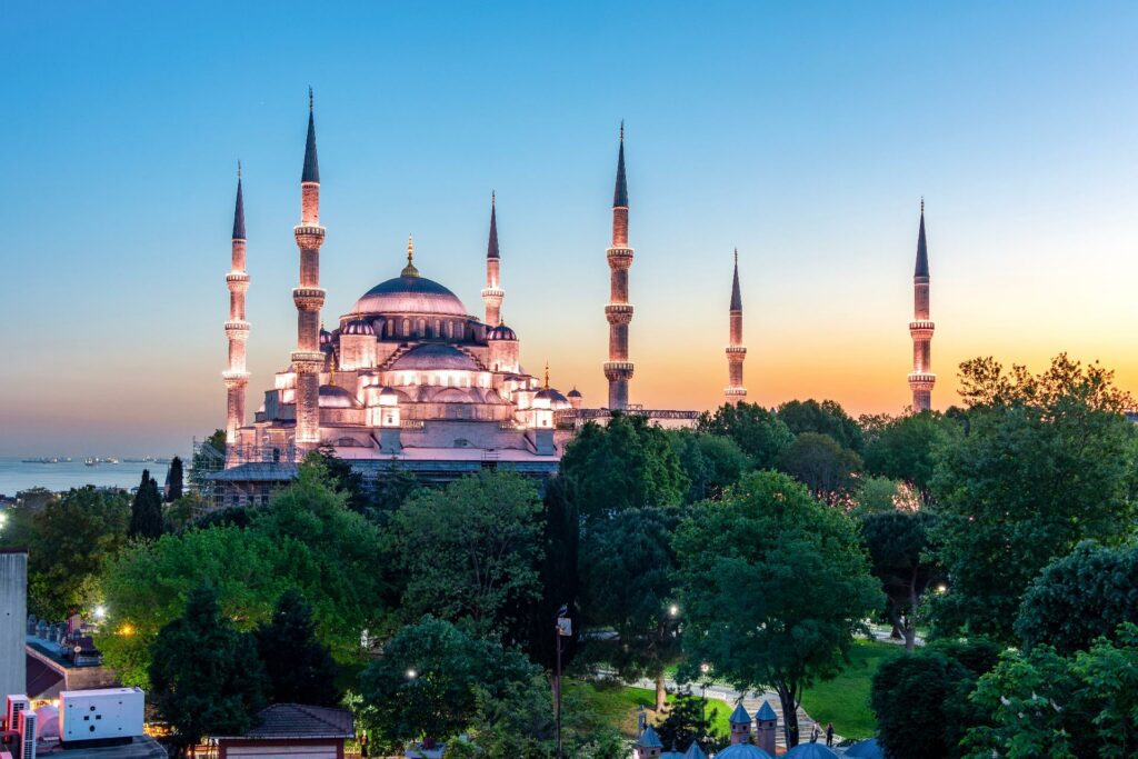 mezquita azul ene stambul con WAYAO