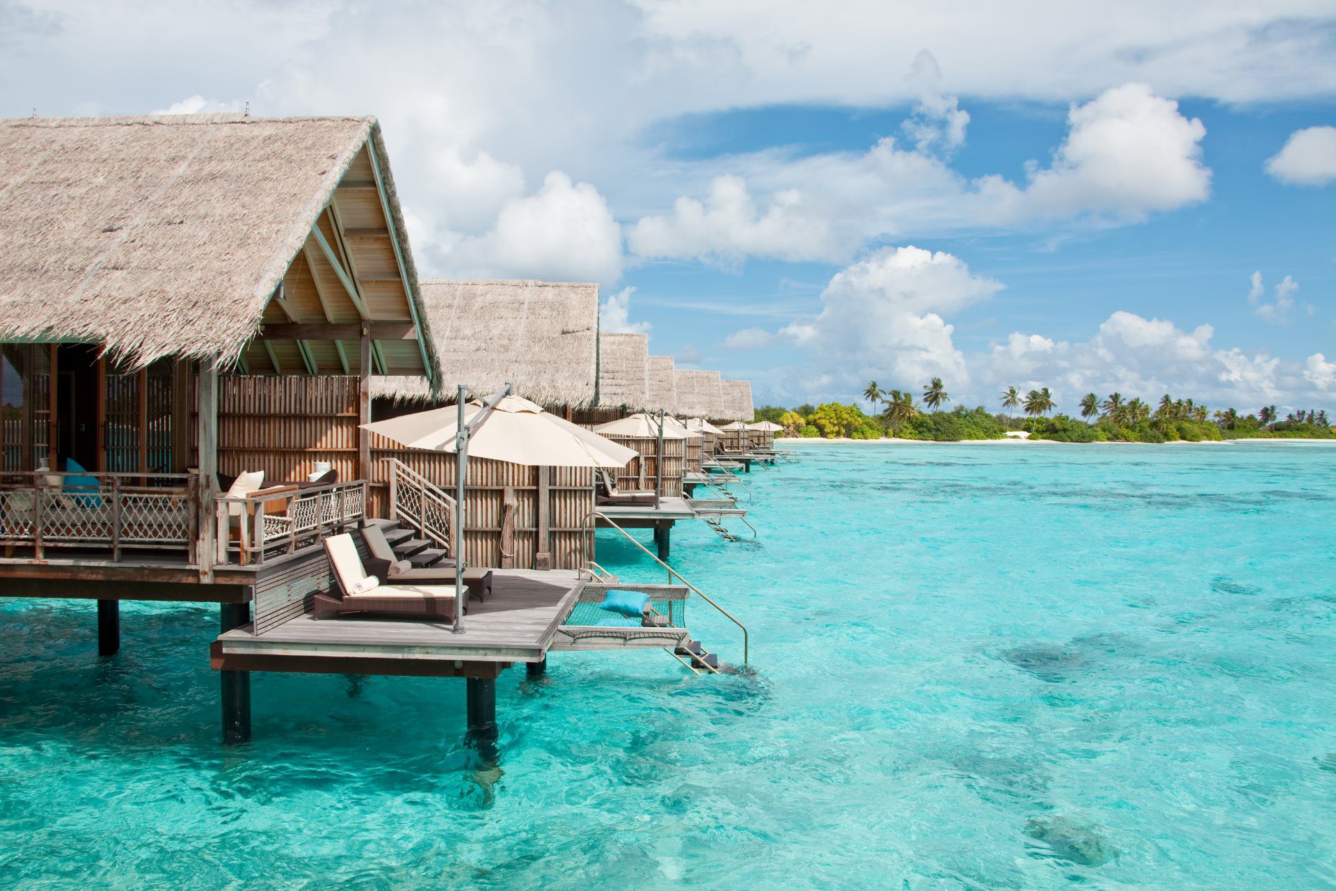 villas nauticas en el oceano de las maldivas con WAYAO