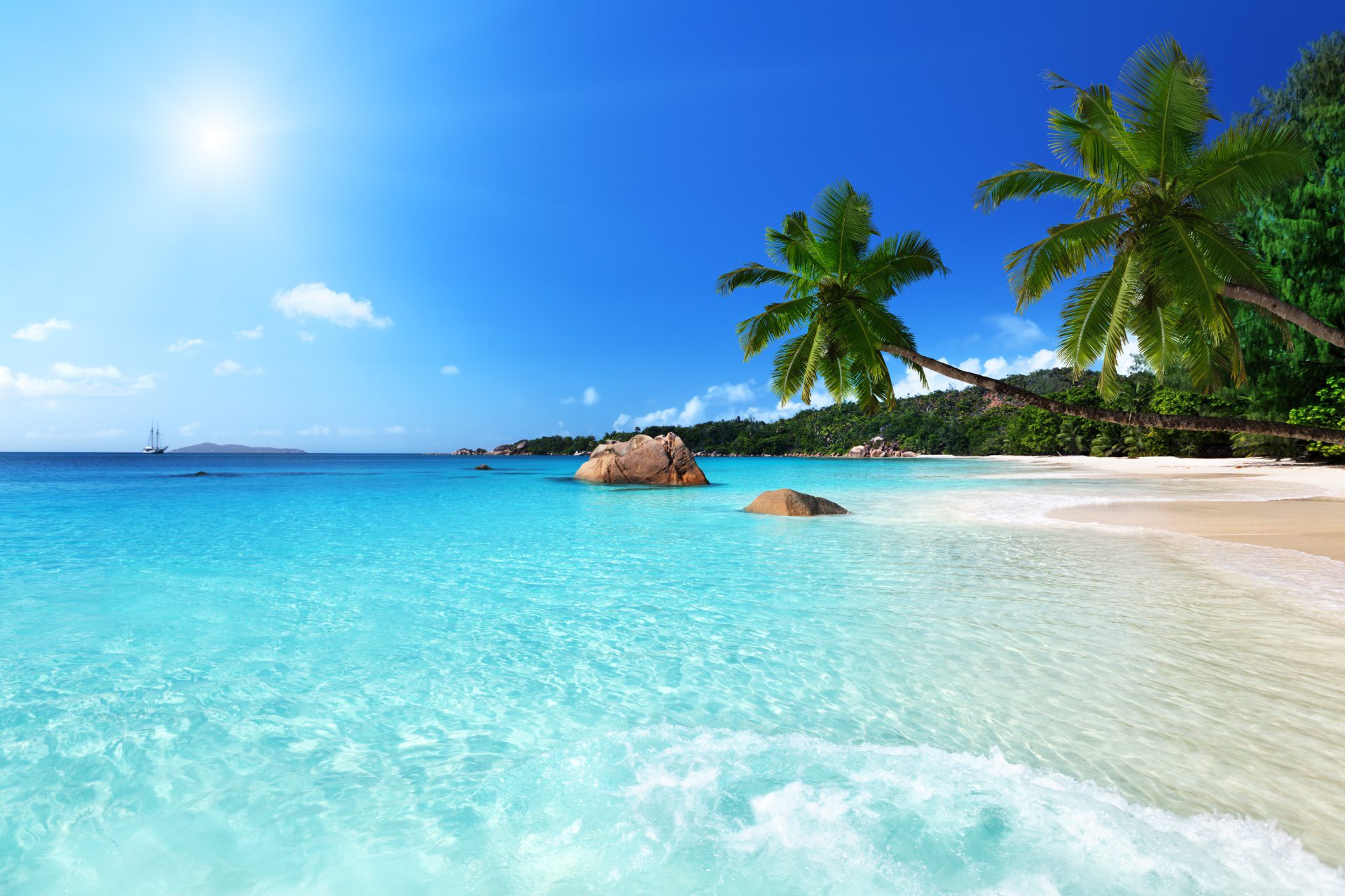 isla praslin con WAYAO