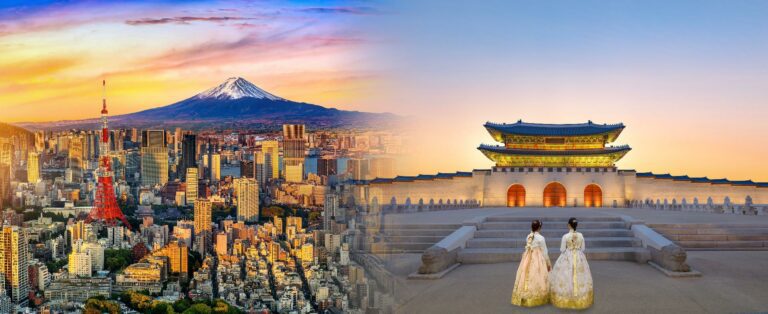 Viaje a Corea del Sur y Japón: paisajes, tradición y modernidad