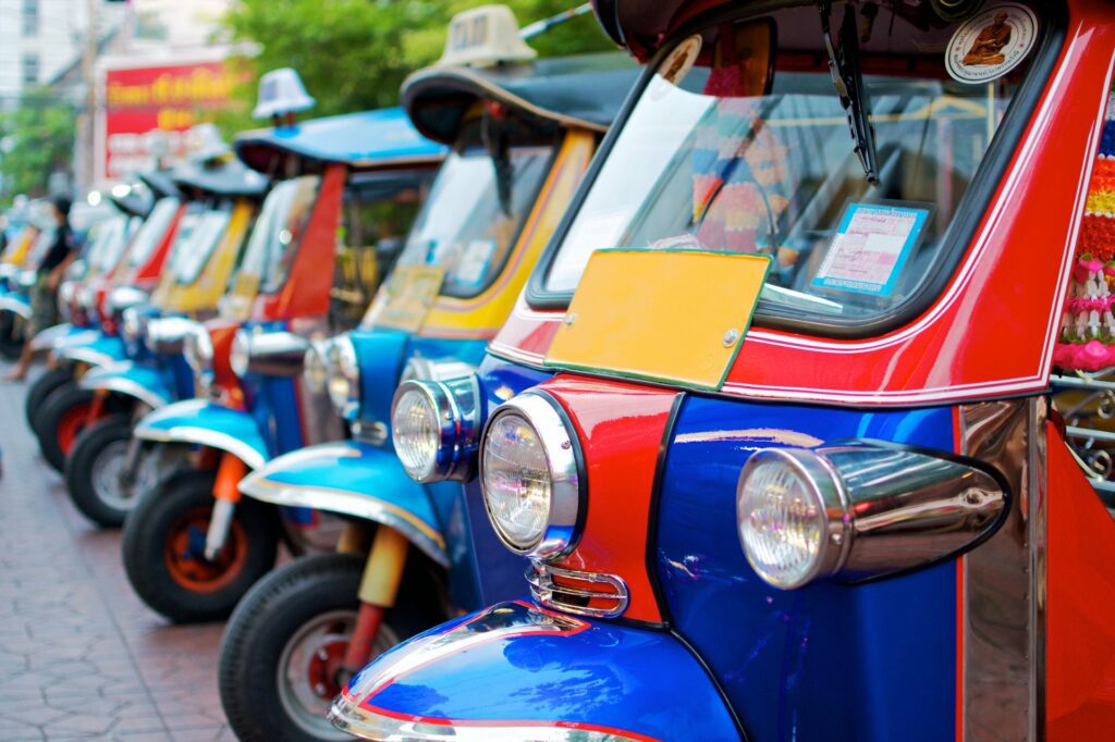 tuk tuk railandia con WAYAO