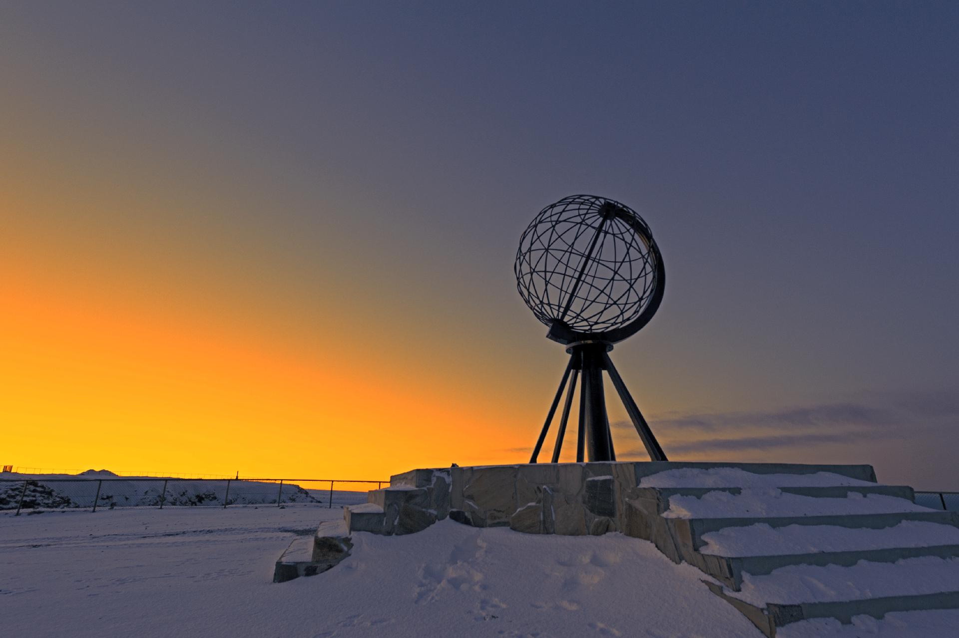 punto mas septentrional en noruega con WAYAO