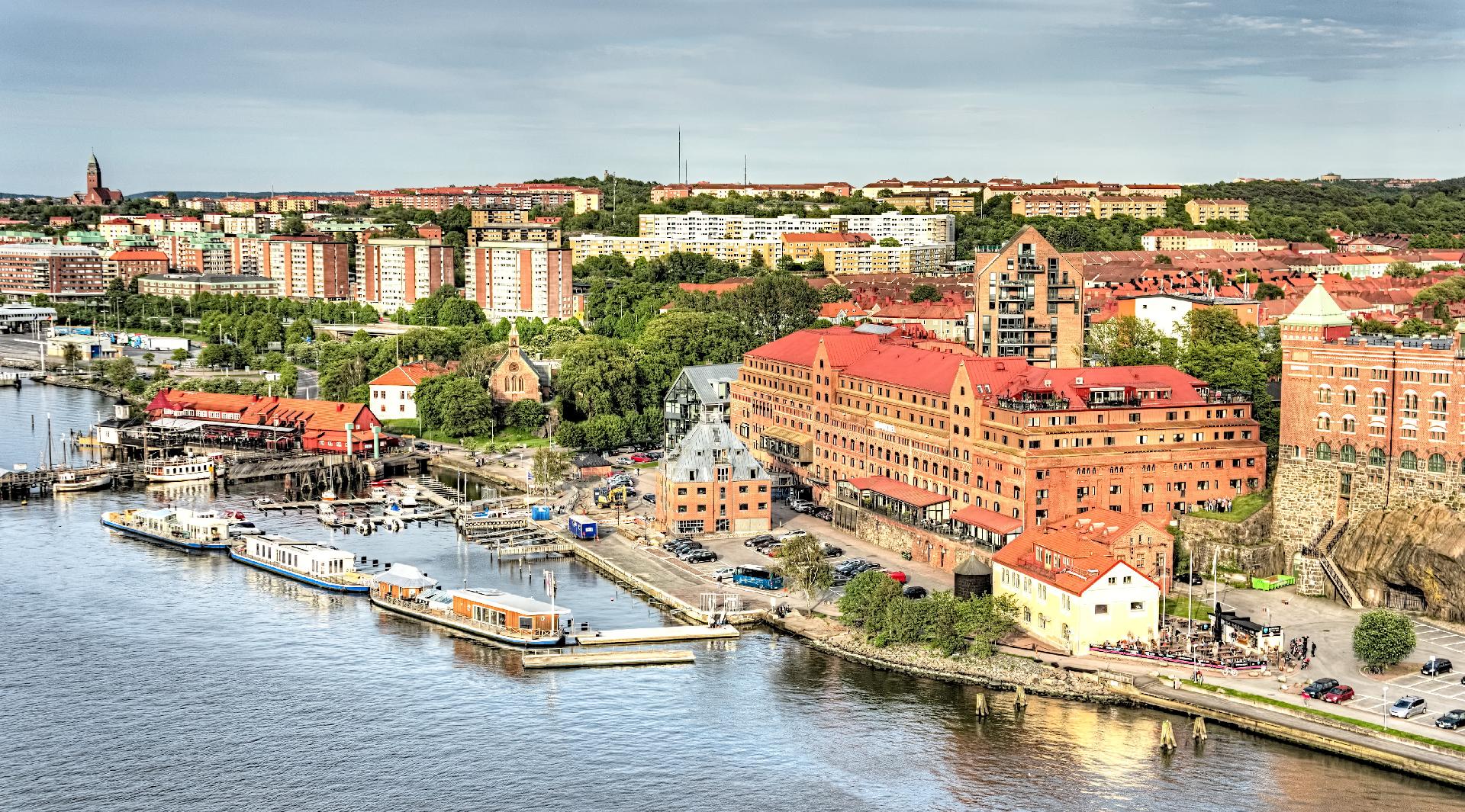 vista sobre majorna en suecia con WAYAO